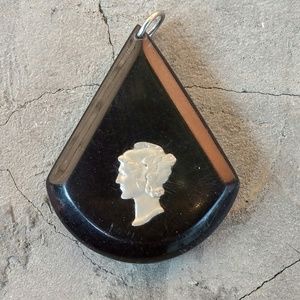 Vintage Acrylic Pendant